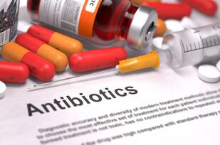 ubar antibakteri pikeun pengobatan prostatitis
