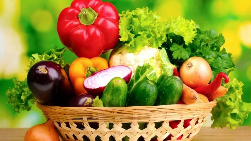 sayuran pikeun pencegahan prostatitis