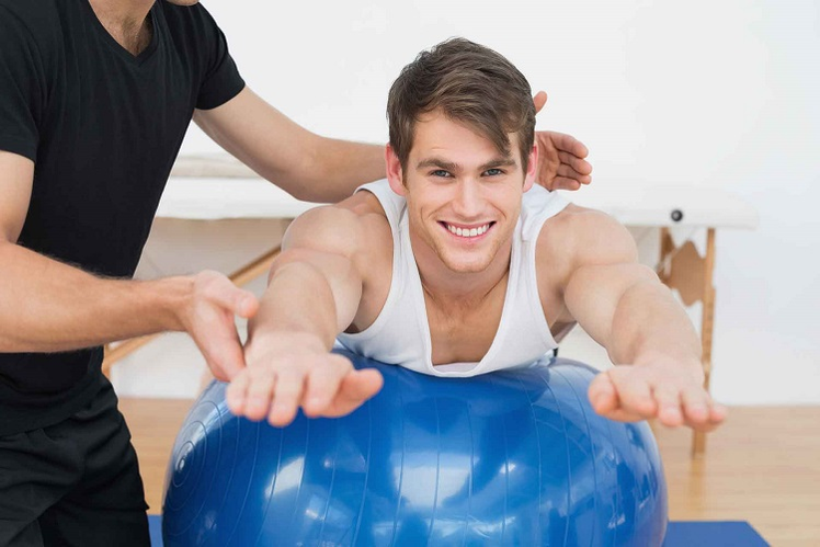 latihan dina fitball pikeun prostatitis
