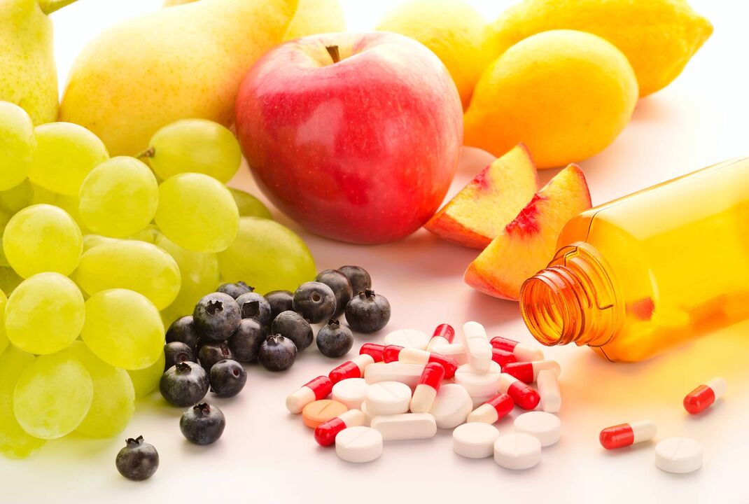 vitamin jeung suplemén dietary pikeun pengobatan prostatitis
