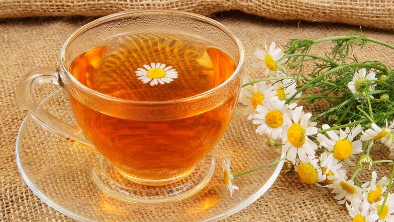 dekok chamomile pikeun prostatitis